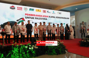 Kapal Kemanusiaan Palestina berangkat