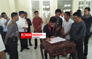 D’MAX dan karyawannya teken perjanjian,begini isinya