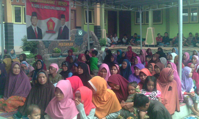 Reses Tauhid : Unek Unek Warga Bejibun.Dari minta Sapi sekalian Embung