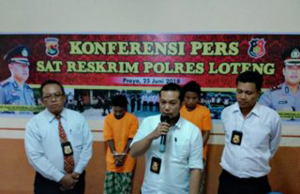 Jarah Warga Asing Di Pantai Seger, Polres Loteng Bekuk 3 Maling Sepeda Motor