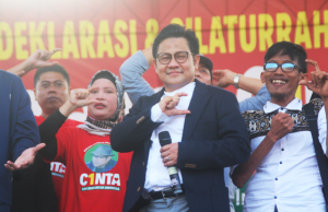Cak Imin Di Praya: Mari Merapat Ke Barisan Saya
