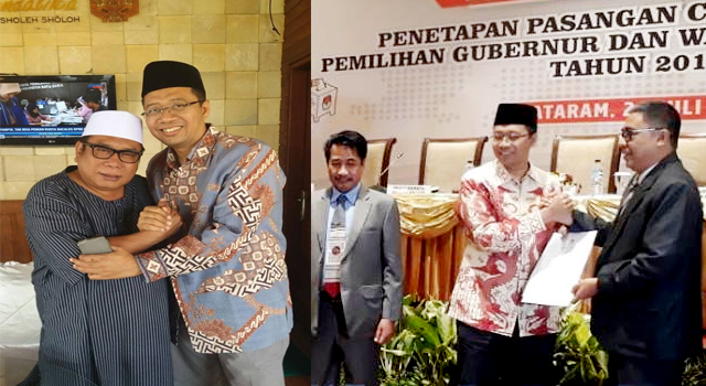 Sah Zulkifliemansyah Jadi Gubernur NTB. Bunyi Pidato Suhaili Bikin Haru