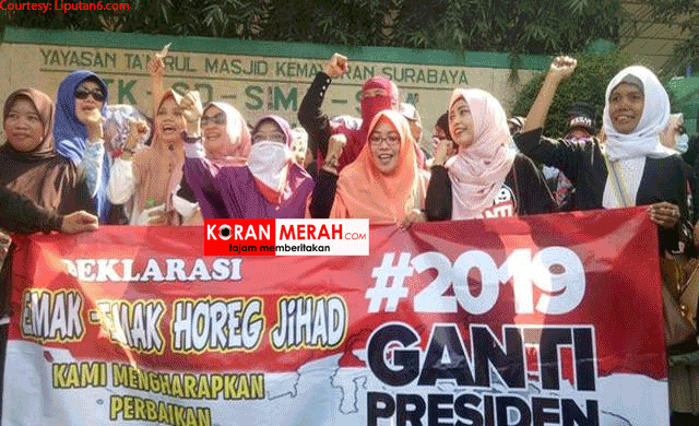deklarasi 2019 ganti presiden