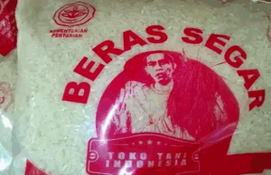 Wow, Viral Beras Kementan Bergambar Jokowi beras kementan