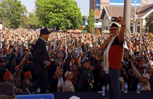 jalan sehat dukung prabowo