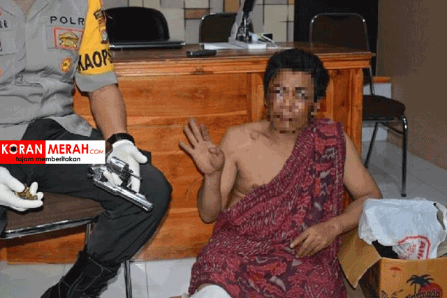 polres lotim tangkap pelaku