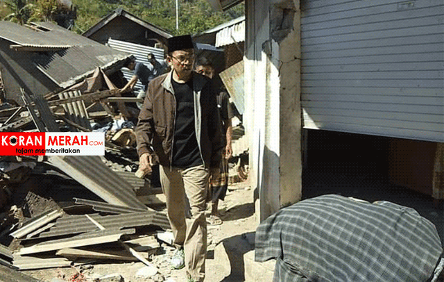 korban gempa