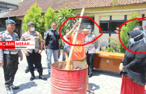 Kompak Jadi Bandar, Suami Istri di Dasan Agung Ini Musnahkan Narkoba 21,2 Kg