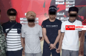 4 Orang Diringkus Karena Pest Narkoba. Ini Barang Buktinya