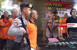 Komplotan Pencuri Barang Jok Motor Diberi Timah Panas