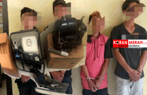 Remaja di KSB Mencuri di Kantor UPTDBP3 Sekongkang