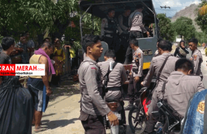 Polres Bima Gerebak Sabung Ayam di Desa Runggu. Ini Temuannya