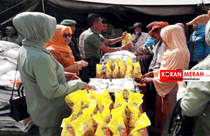 Ringankan Beban Masyarakat, Kodim Gelar Pasar Murah