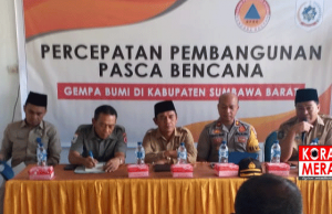 Tim Saber Pungli Pantau Pelaksanaan Pembangunan Rumah Korban Gempa