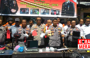 Hanya 14 Hari, Polres Mataram Garuk 81 Tersangka