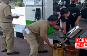 Disperindag Cek 12 SPBU di Lombok Tengah. Ini Temuannya