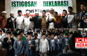 Relawan Jokowi Connection NTB Gelar Istighosah Dan Deklarasi Indonesia Bersatu