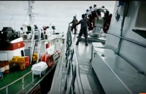 Kapal Asing Masuki Perairan Indonesia. KRI Ditabrak Kapal Coast Guard Vietnam