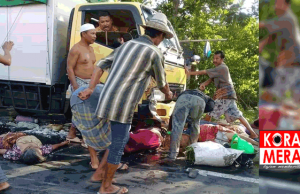 Kecelakaan di Loteng. 2 Meninggal, Yang Lain Terluka Parah. Begini Kronologinya