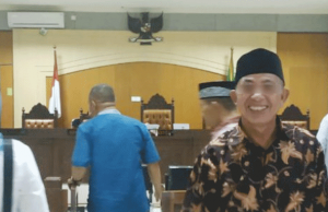 PN Tipikor Mataram Vonis Mantan Kades 4 Tahun Penjara. Korupsi Hampir Rp.1 Milliar