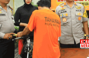 Curi Motor di Suranadi, Pria Asal Sukadana Ini Diringkus Polisi