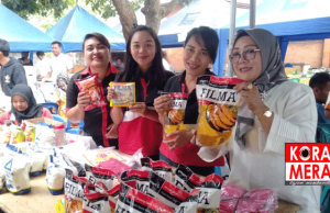 Dinas Perdagangan NTB Gelar Sembako Murah di Banjar Karang Kubu Cakra