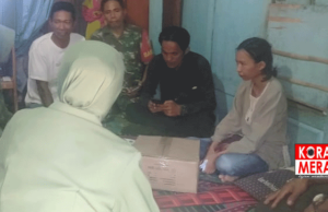 Persit Bima Kunjungi Nur Sakinah, Pengidap Tumor Parotis