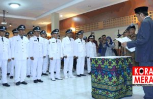 16 Penjabat Kades di Loteng Dilantik. Ini Daftarnya