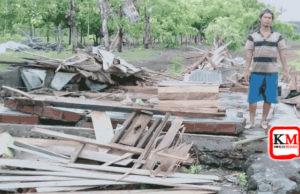 12 Rumah Dan 1 Musholla di Kecamatan Pekat Rusak Dan Ambruk