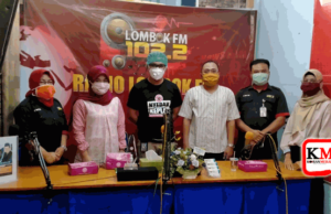 KPID NTB Dan IDI Bicara di Lombok FM, Edukasi Warga Tentang Covid 19