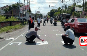 Polres Loteng Buat Starting Grid MotoGP di Lampu Merah. Ternyata Ini Tujuannya