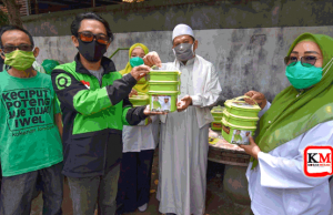 Selly-Manan Lounching ‘Rantang Salam’. Program Makan Gratis Untuk Warga Kota Mataram