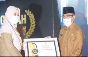 Lombok Tengah Dapat Anugerah Keterbukaan Informasi Publik