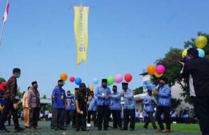 Perayaan Hari Bakti PU Lombok Barat Diselenggarakan Dengan Prokes Covid 19