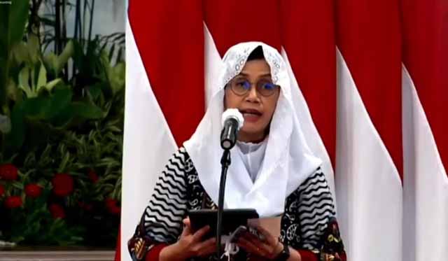 Sri Mulyani wakaf