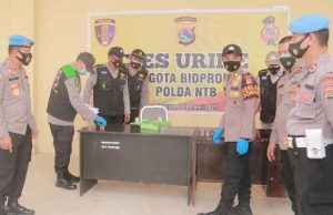 75 Anggota Bidpropam Polda NTB Dites Urine