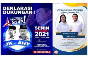 Beredar Poster JK-AHY Dan Puan-Moeldoko Untuk Pilpres  2024