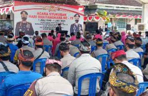 FOTO: HUT Bhayangkara Ke-75, Bupati Loteng Apresiasi Kerja Polisi