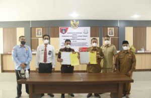 Bupati Dan Kejari Teken Nota Kerjasama Soal Pengawasan Anggaran Covid 19 di Loteng