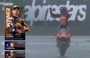 Catat Sejarah, Miguel Oliveira Berhasil Taklukkan Mandalika. Marc Marquez Gegar Otak