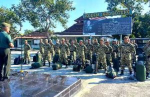 Penampakan Kedatangan Komcad di Kodim 1620 Loteng. Begini Tugasnya