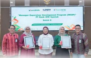 Bank NTB Syariah dan LPPI Gelar Manager-Supervisi Development Program
