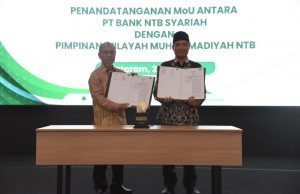 Bank NTB Syariah Teken Kerjasama dengan Pimpinan Wilayah Muhammadiyah NTB