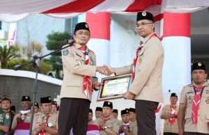 Bupati Lombok Tengah Hibahkan Lahan dan Bangunan untuk Pramuka di HUT ke-63